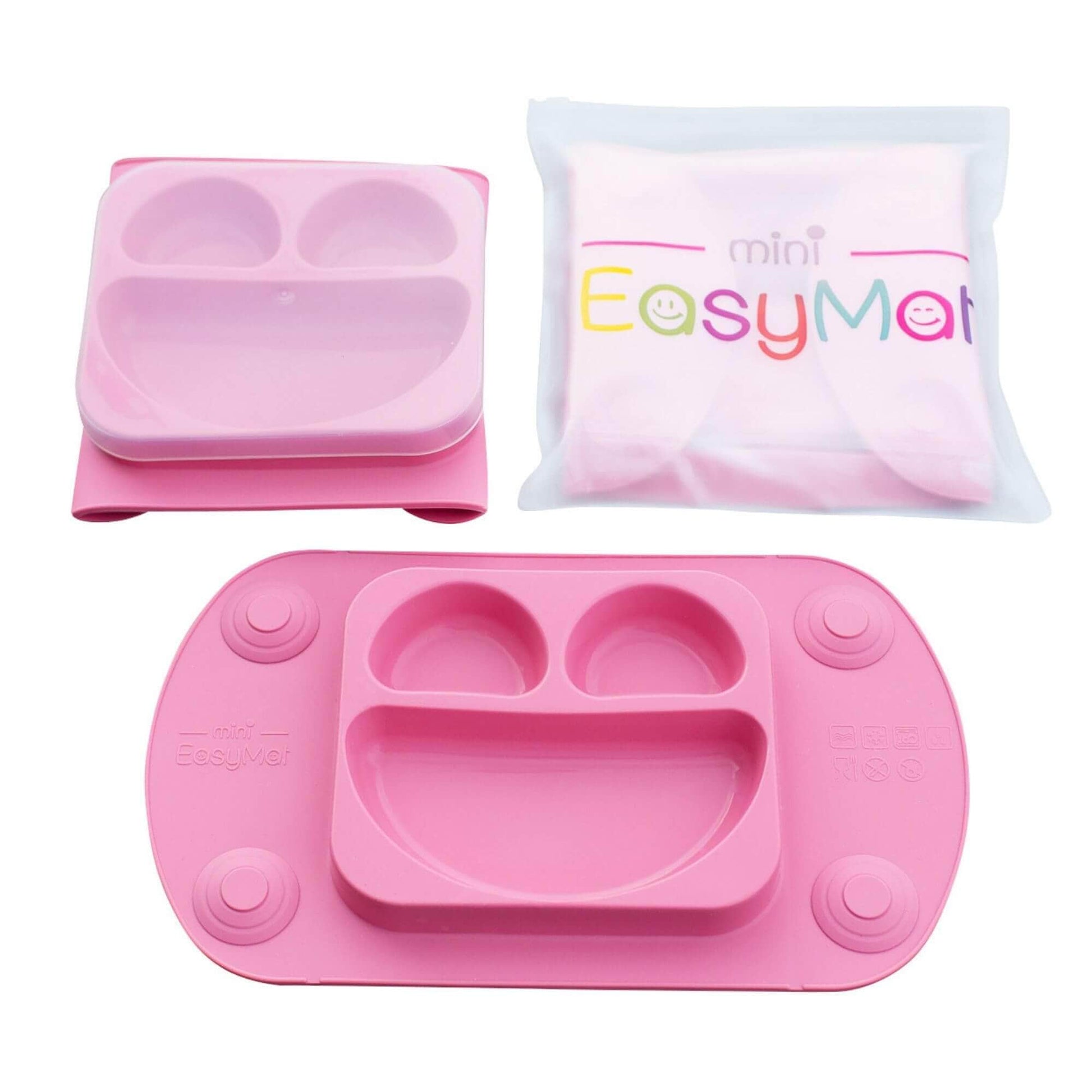 Easymat Mini Portable Suction Plate - Play Nourish Thrive