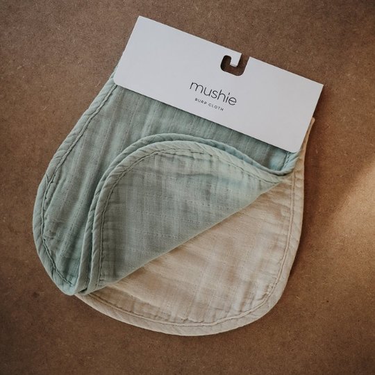 Mushie Burp Cloth 2 Pack - Play Nourish Thrive
