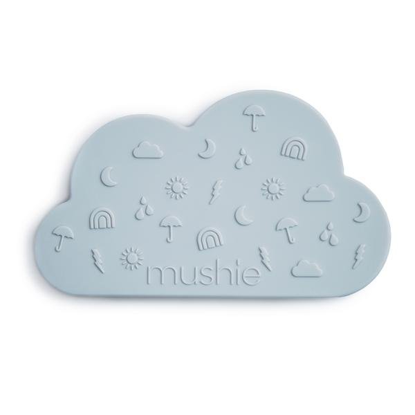 Mushie Teether | Cloud Blue - Play Nourish Thrive